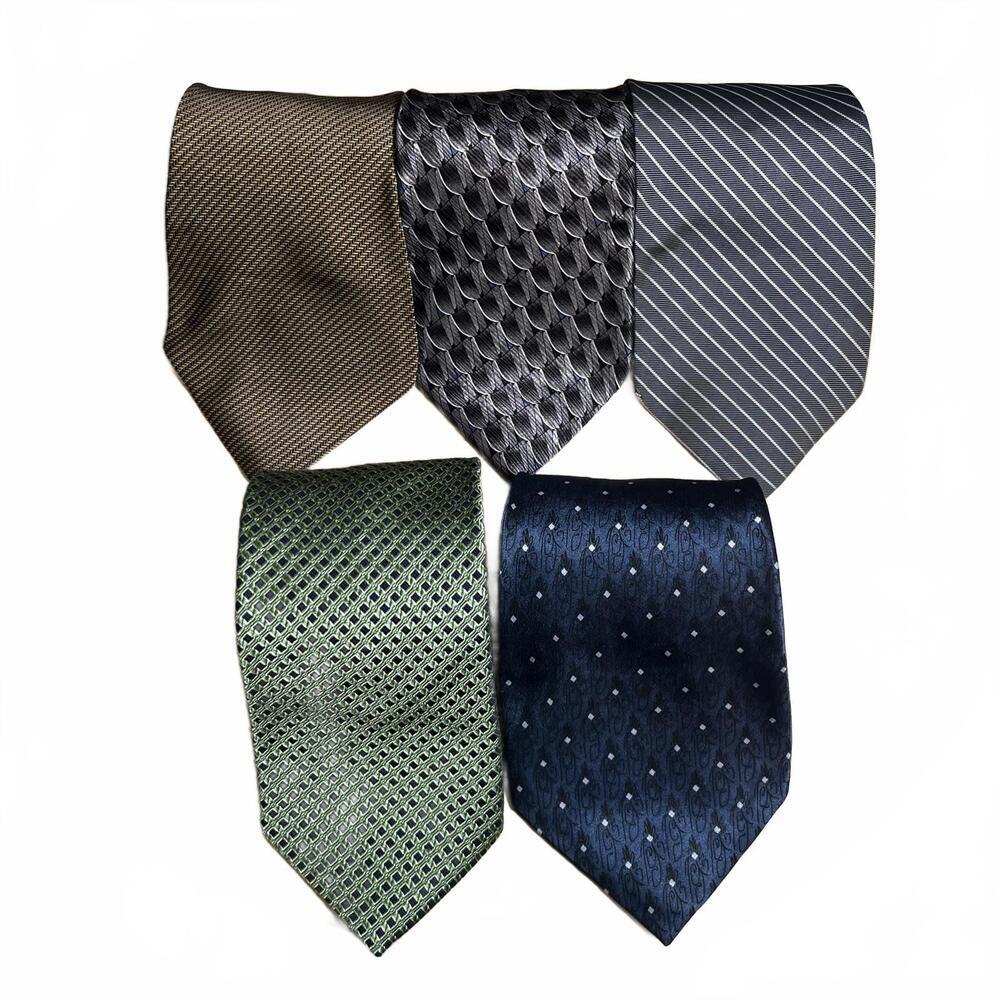 5 Silk ties